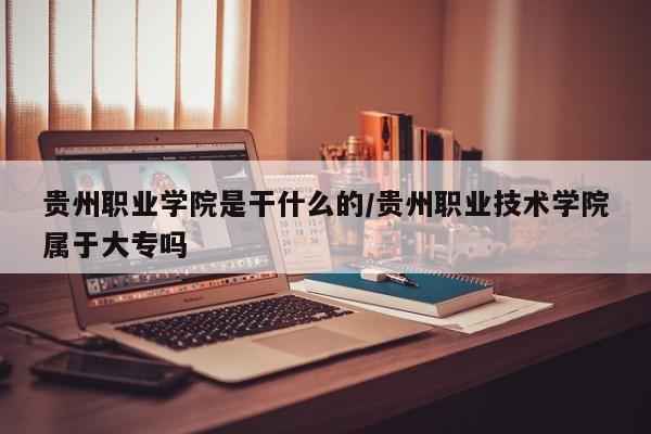 贵州职业学院是干什么的/贵州职业技术学院属于大专吗