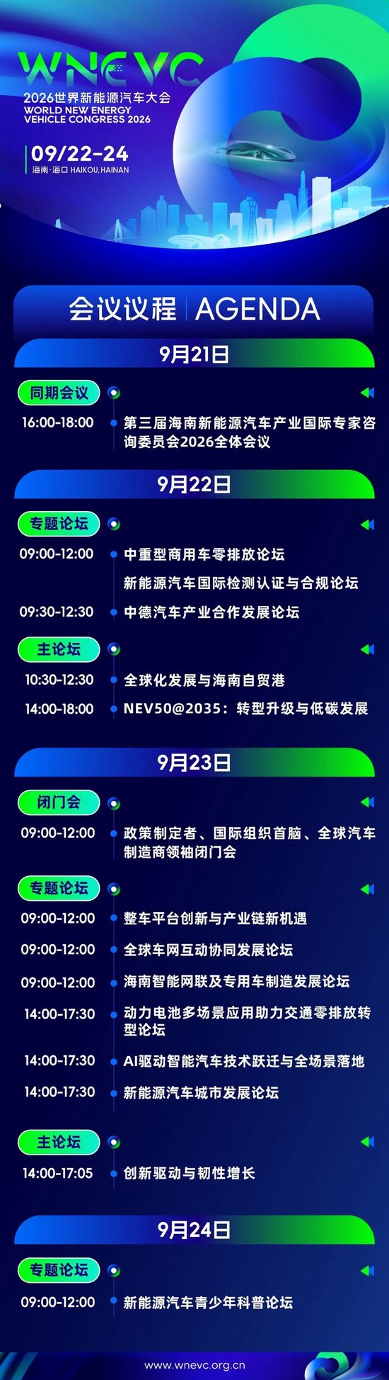 以“转型升级·韧性增长”为主题，WNEVC 2026全景概览
